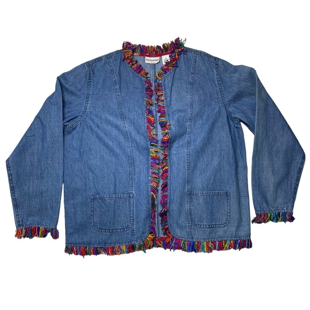 Vintage Breckenridge Colored Fridge Denim Shacket